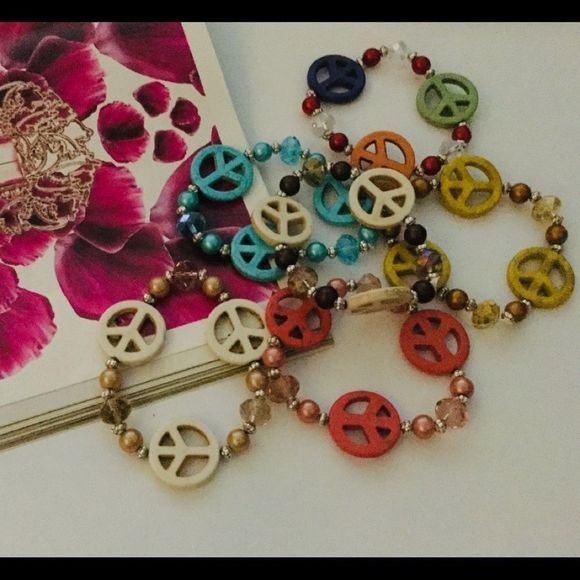 Handmade bracelets 5/$12 and free - Picture 2 of 2